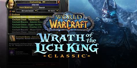 wow wotlk enchanting guide 1-450